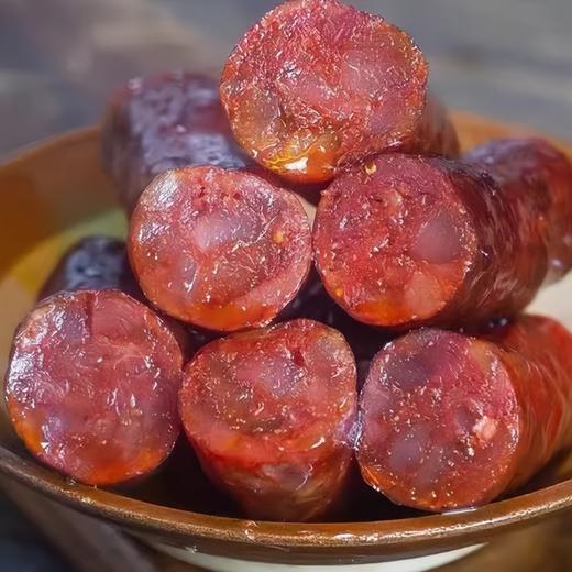 湖北襄阳保康县山水韵麻辣腊肠500g/袋 商品图1