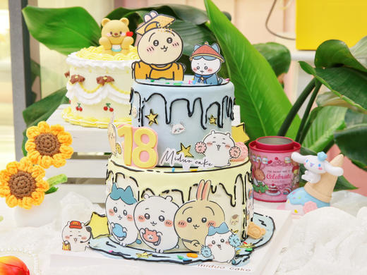 卡通主题款 chiikawa吉伊 小八 乌萨奇 派对 商品图1