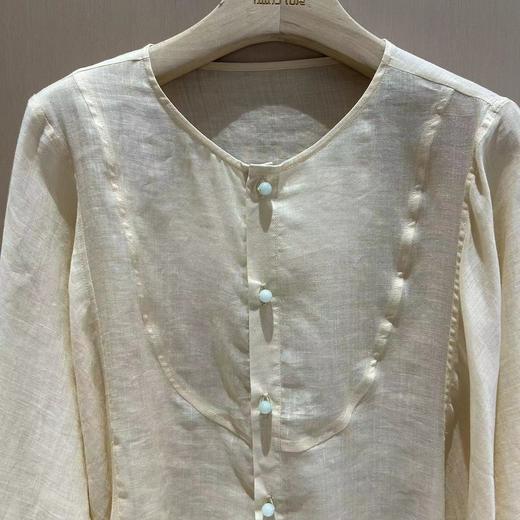 【线上专属】24710401圆领衬衫赤璋 商品图1