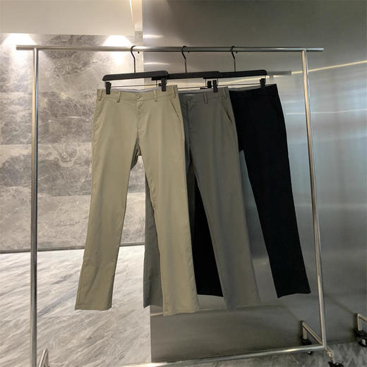 莱赛尔棉混纺！光泽感十足！2025薄款夏季丝滑垂坠男士商务休闲裤！ 商品图2