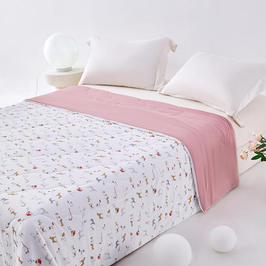 清凉一楼兰夏必备黑科技凉感印花夏凉被AB面亲肤柔软透气 商品图7