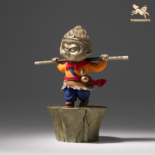 铜师傅《大话西游之一生所爱》孙悟空齐天大圣铜摆件 家居工艺品 商品图2