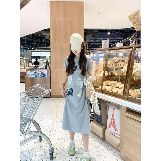 <曾小咸推荐>3.26现货秒杀 ！微信超特价！动物印花连衣裙 日常159.99 立减90 秒杀69.99！！ 商品图2