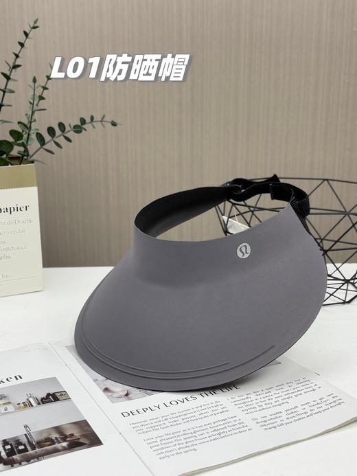 D042628新款情侣款无感3D一体冰丝UV防晒空顶帽 商品图10