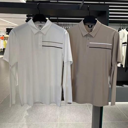 P*家 男士 高尔夫 冰丝 假两件 防晒长袖  简约百搭 商品图0