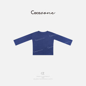 COCO ZONE 刘一一 【100麻】简约圆领休闲长袖针织衫CD1A0493