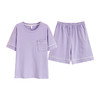 自然醒青梨家居服睡衣女款夏季100纯棉短袖短裤夏天家居服女士夏款套装可外穿QH 商品缩略图7