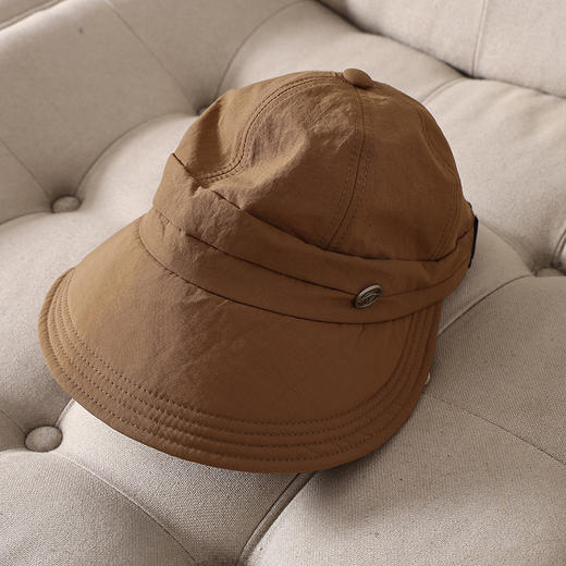 赵lu思同款！防晒速干！2025新款棉质夏季大帽檐透气遮阳渔夫帽子女款！ 商品图5