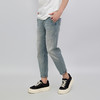 【新品上市】HX 夏季水洗牛仔九分裤合体版型复古S210520039101 商品缩略图3
