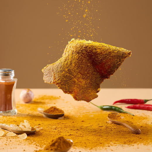 MM 山姆 张飞 台式沙嗲味牛肉干 480g 商品图3