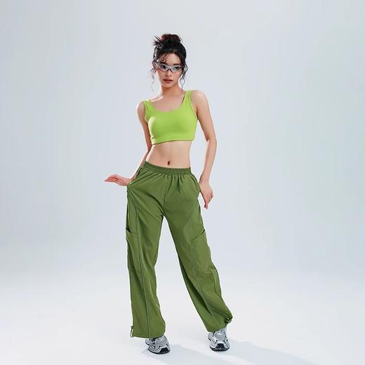 【限时秒】YOGACODE【火树银花系列】裸感运动内衣女固定杯修身显瘦简约美背背心DWB115138 商品图3