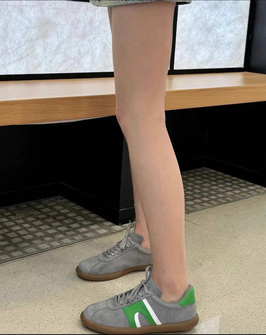 427-1 纯圆正 camp情侣款 内外全皮德训鞋 亲肤透气 光脚也能暴走 商品图2