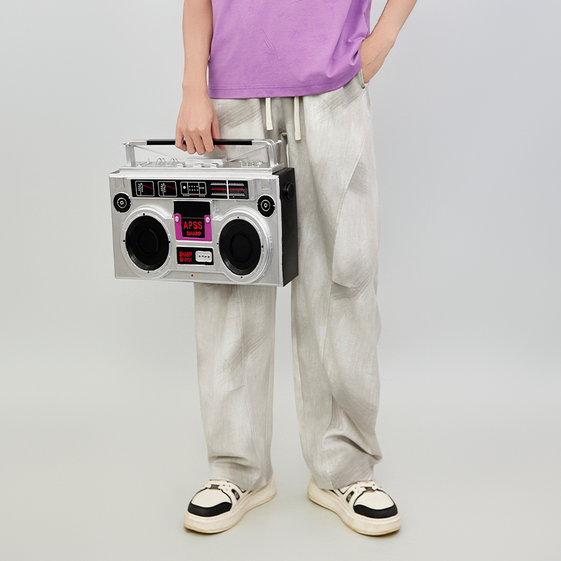 【新品上市】HX 夏季直筒休闲长裤宽松潮牌时尚C203520041101