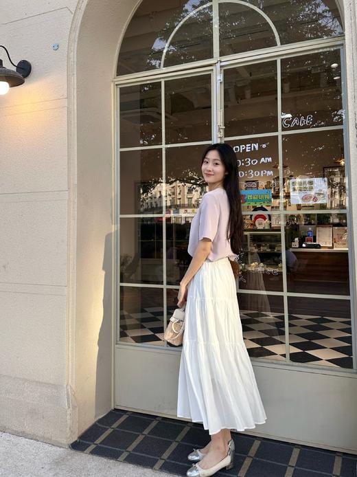 火桐hooton 高货系列 25姆米高密弹力重绉短袖YT2011 商品图5