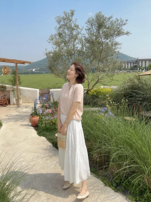 火桐hooton 高货系列 25姆米高密弹力重绉短袖YT2011 商品图3