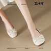 ZHR法式平底浅口单鞋女2025新款舒适轻便奶奶鞋软底ins百搭小皮鞋 商品缩略图9