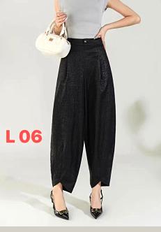 580L06 真丝香云纱灯笼裤 商品图0