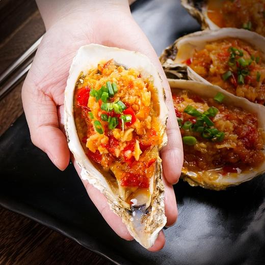 MM 山姆 生冻半壳生蚝 1.7kg（生冻半壳生蚝1.4kg+蒜蓉酱 100g*3） 商品图2