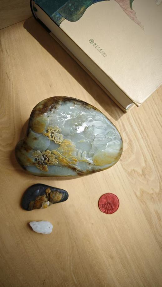 山水·和田玉籽料摆件【嘉石627】 商品图4