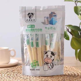大漠头羊原味牛奶条200g