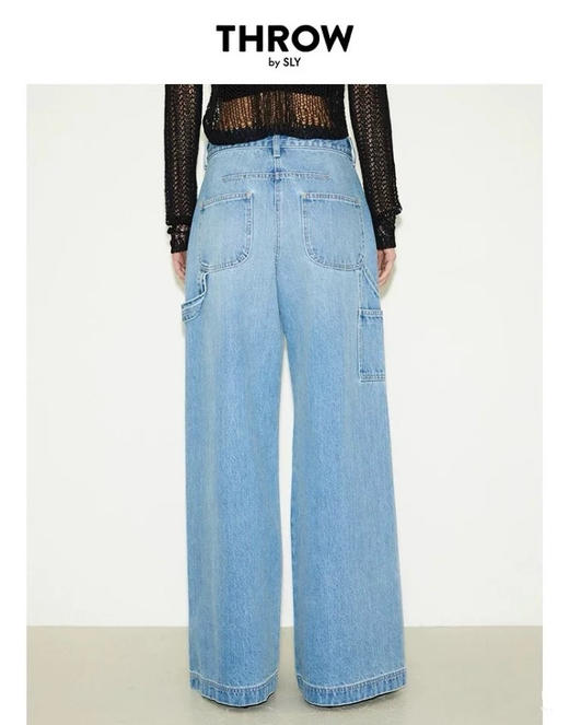 【THE ROW】简约工装直筒牛仔裤。自己备注号码 商品图2