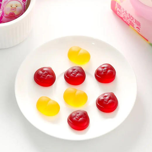 两个屁桃的果汁软糖80g+16g 商品图4