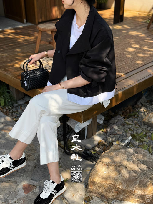 【特价不退不换】【部分现货】良木礼短款风衣（s43） 商品图2