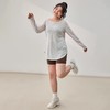 【限时秒】YOGACODE【火树银花系列】宽松大码瑜伽服罩衫女微胖女孩运动罩衫长袖DWA215161 商品缩略图4