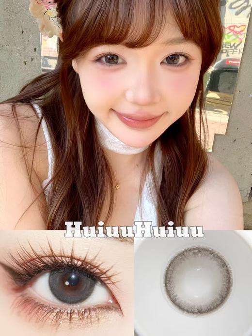 【大直径】ButterGU-奶油布布 灰-14.5mm【年抛0-1000度 含525/575】 商品图0