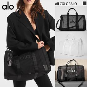 【品牌直降】alo yoga透明网包行李包瑜伽健身包运动女包户外健身包旅行斜跨包