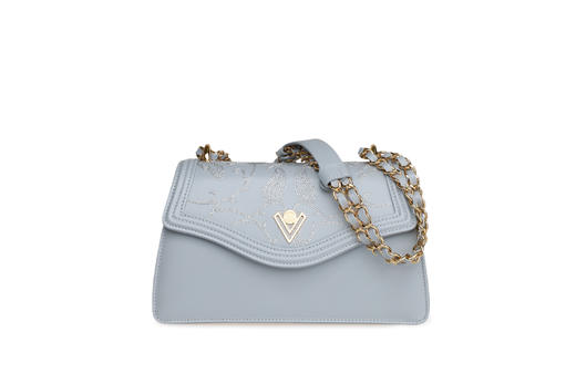 豪麟名鞋VALENTINO ORLANDI 女包手袋牛皮革7465灰色 商品图0