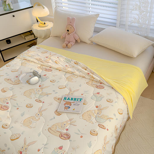 清凉一楼兰夏必备黑科技凉感印花夏凉被AB面亲肤柔软透气 商品图3