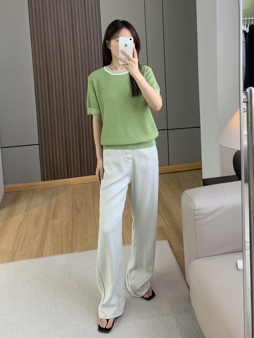 海量好评🔥口碑推荐‼高端桑蚕丝牛仔裤！⁬垂感超赞❗巨软！巨显瘦！⁤巨轻薄！‌⁬⁭✅27%‭桑蚕丝+⁨33%莱赛尔天丝+40%棉面料，舒适到爆👍上身裸感体验！✅5色可选❗高端包装！自留、送人都可！ 商品图3