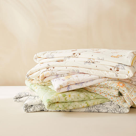 清凉一楼兰夏必备黑科技凉感印花夏凉被AB面亲肤柔软透气 商品图1