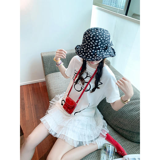 <曾小咸推荐>4.4现货秒杀 ！微信超特价！字母花朵印花短袖 日常109.99 立减50 秒杀59.99！！ 商品图4