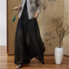 禅意亚麻籽莱赛尔裙裤，腿粗胯宽全挡住，柔软凉爽透气，时髦精早早穿上[3-7天发货] 商品缩略图9