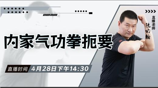 【4月28日】内家气功拳扼要 ——功夫课堂 商品图0
