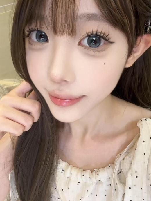 【大直径】ButterGU-雪落星轨 蓝-14.5mm【年抛0-1000度 含525/575】 商品图3