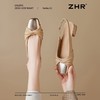 ZHR则则法式温柔风包头凉鞋女2025夏季新款时尚柔软舒适通勤单鞋 商品缩略图7