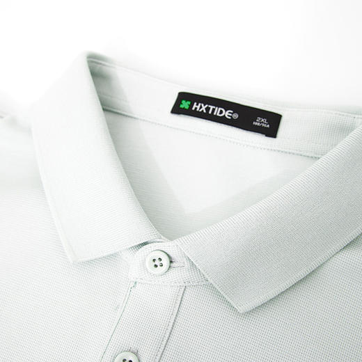 【新品上新】HX 夏季翻领短袖T恤抗菌凉感S102522061101/02 商品图2