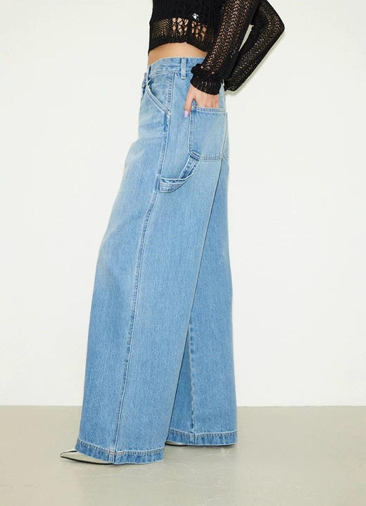 【THE ROW】简约工装直筒牛仔裤。自己备注号码 商品图1