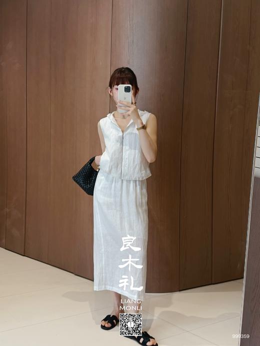 【预售7天】良木礼亚麻蕾丝套装（999359） 商品图1