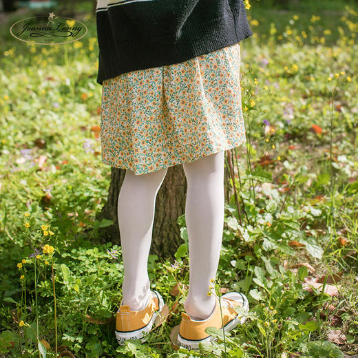 JOANNALONNG Kid's 春夏儿童A类天鹅绒牛奶薄型糖果色舞蹈连裤袜 商品图3