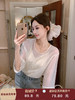张心子【蝉翼美人】轻薄防晒雪纺衫上衣 U2504073 商品缩略图0