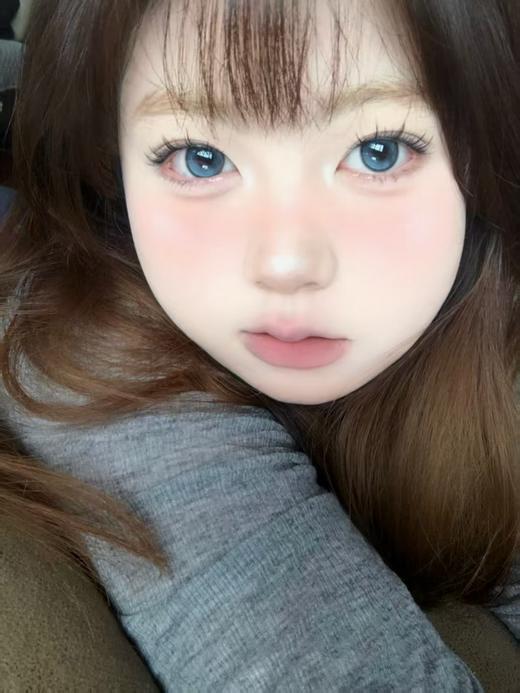 【大直径】ButterGU-雪落星轨 蓝-14.5mm【年抛0-1000度 含525/575】 商品图2