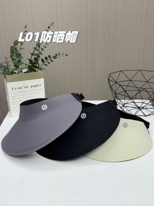 D042628新款情侣款无感3D一体冰丝UV防晒空顶帽 商品图1