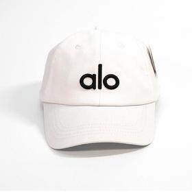 【可叠加9.9卡券】【专柜直降】alo棒球帽防晒情侣帽休闲跑步遮阳帽时尚刺绣英文字母棒球帽