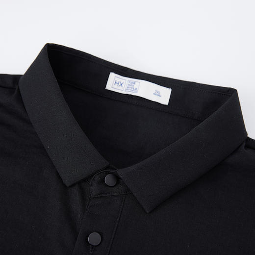 【新品上新】HX 夏季翻领短袖T恤S102522069101/02 商品图4