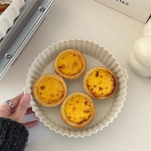 空气炸锅硅胶盘  耐高温发糕硅胶蒸盘 可重复用烤箱硅胶烤盘模具  1个 商品图2