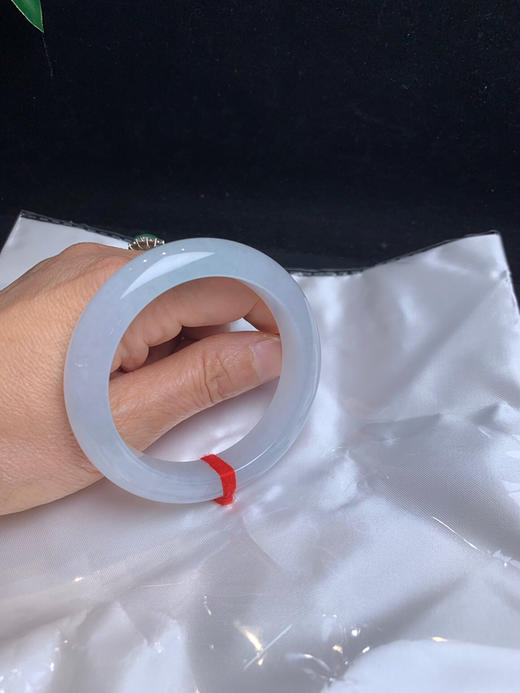 612771，53冰底白月光手镯，清新干净，整条干干净净的，版型大气 商品图5